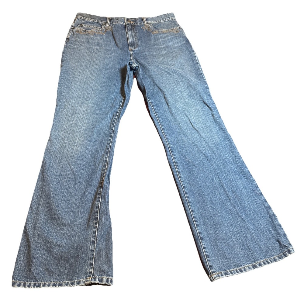 VTG Lauren Jeans Co by Ralph Lauren Women's Size 12 100% Cotton Made Hong Kong‎